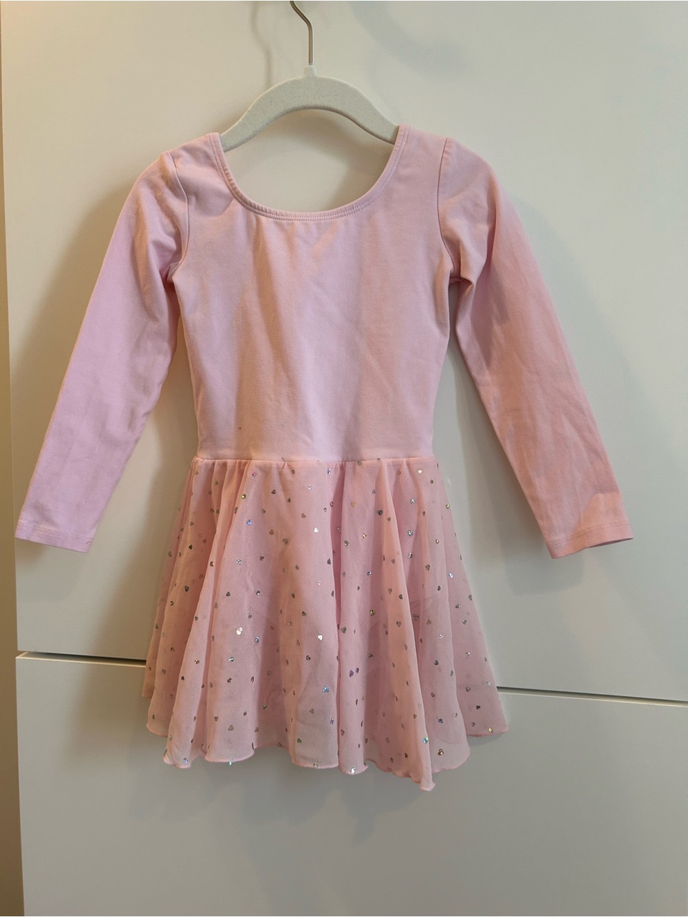 Pink Sparkle Tutu Ballet Dress - Kids Size 90 (US 2T)
